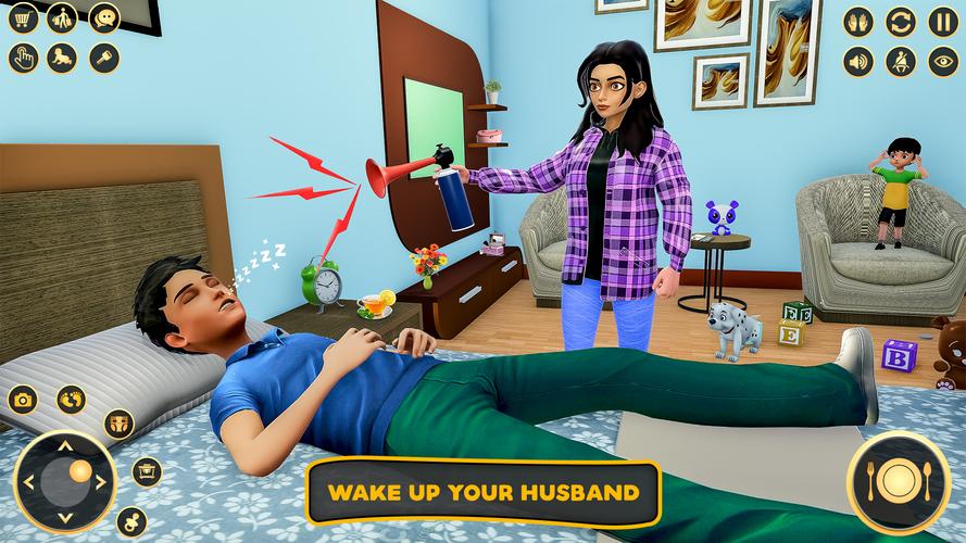 Mom Simulator Family Games 3D Zrzut ekranu 0