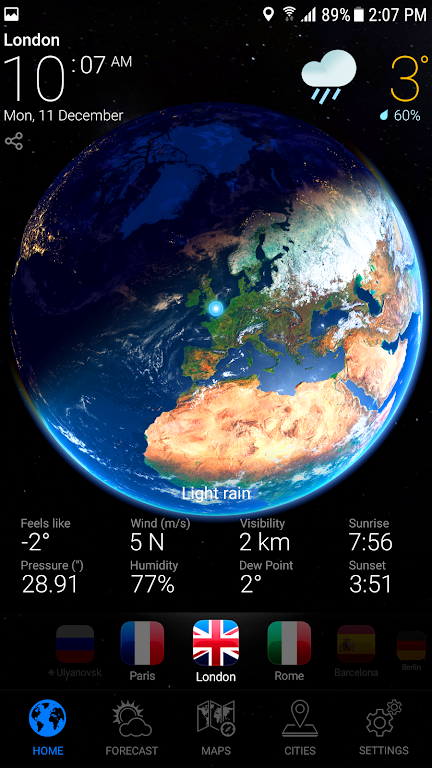 WEATHER NOW Mod Tangkapan skrin 0