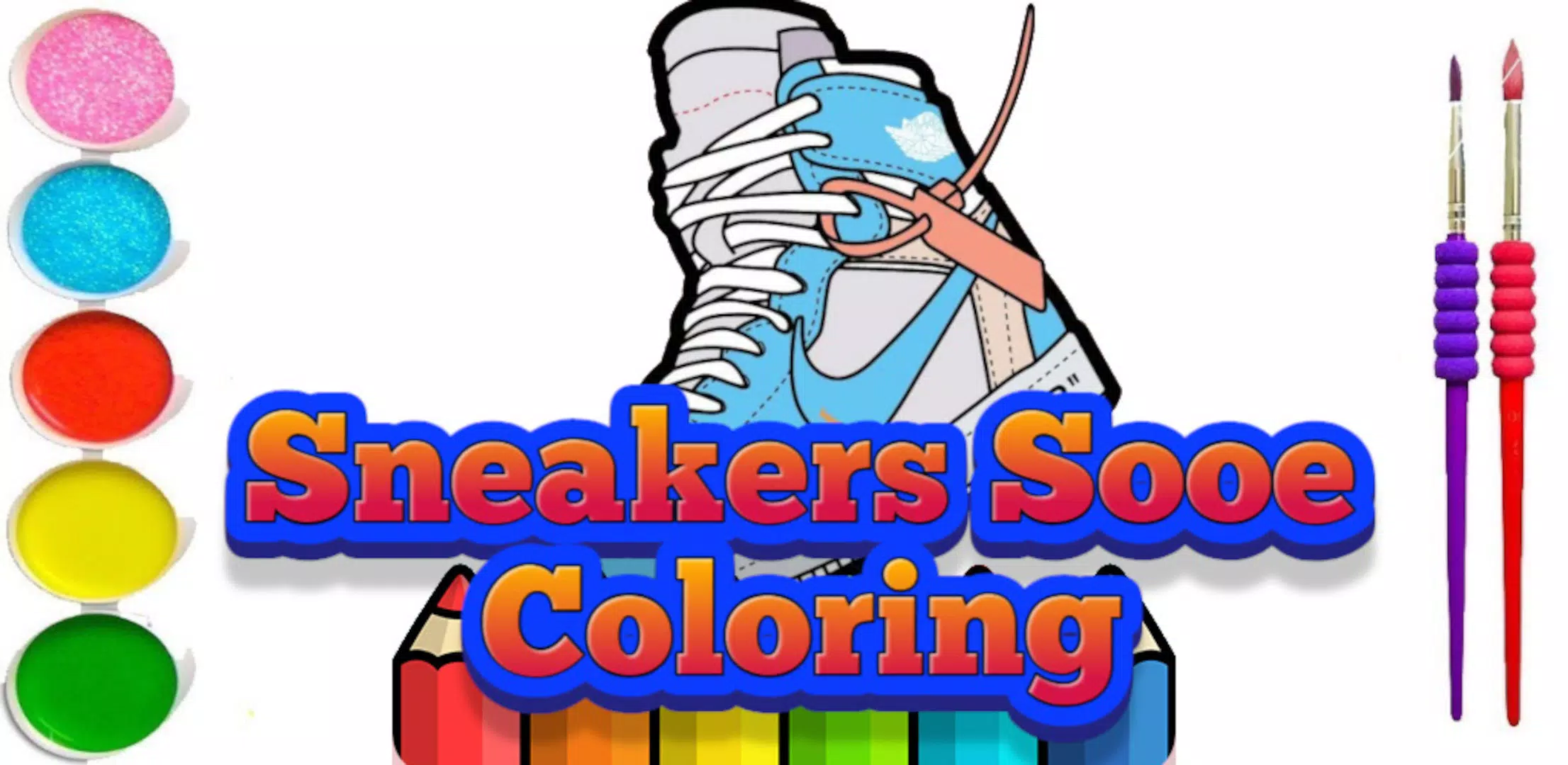 Coloring Sneaker Craft 스크린샷 0