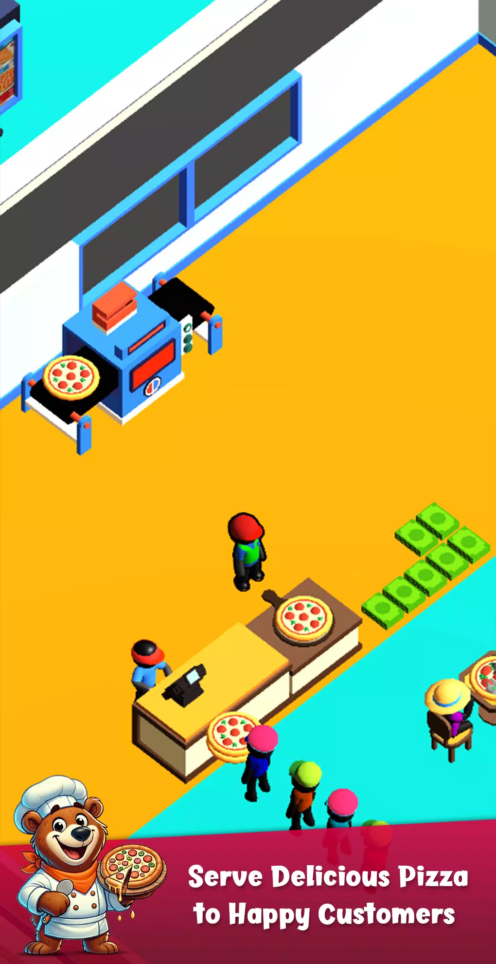 Bear Pizza Maker:Cooking Games Скриншот 0