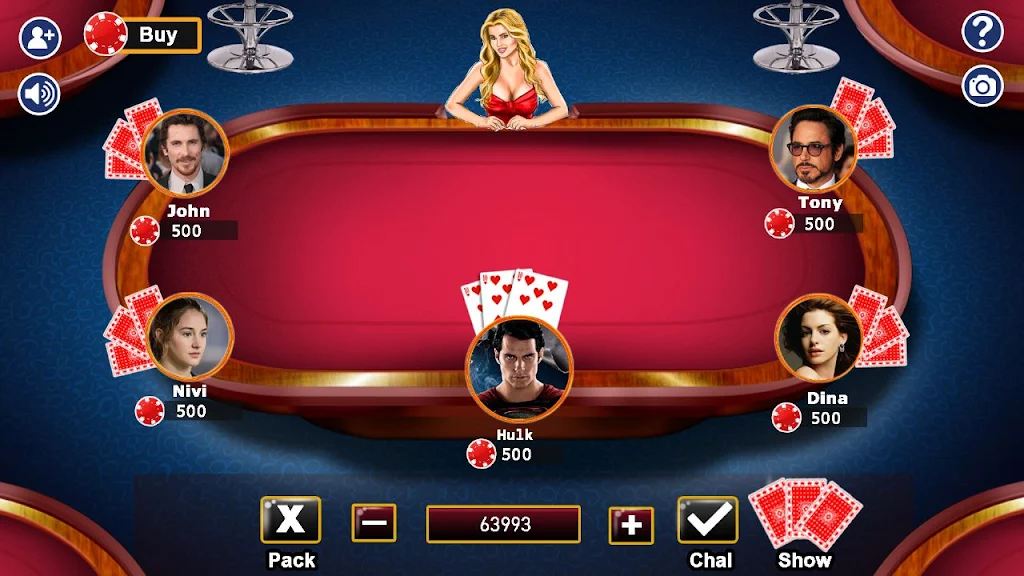 Teen Patti Wala Game Online Capture d'écran 0