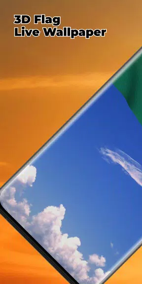 Ireland Flag Live Wallpaper Screenshot 0