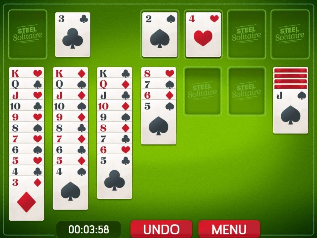 Steel Solitaire Capture d'écran 2