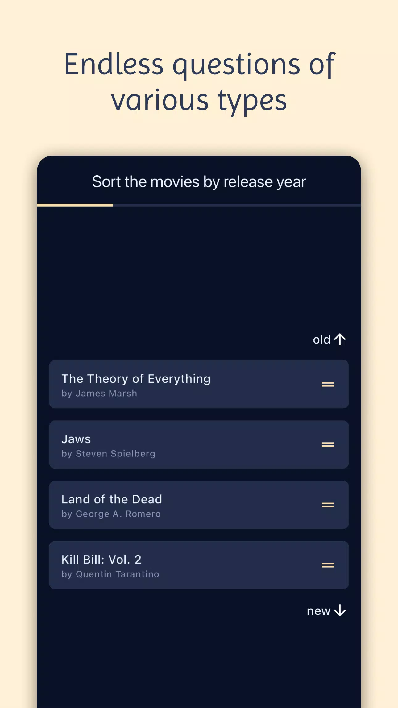 Movie & Actor Quiz應用截圖第1張