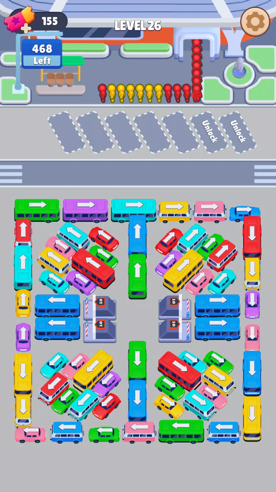 Bus Sort: Car Parking Jam應用截圖第0張