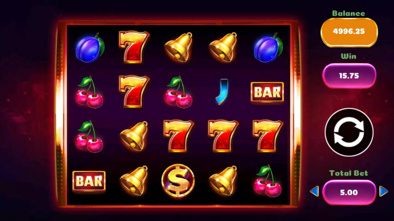 Lucky Night Fruit Slot Captura de tela 0