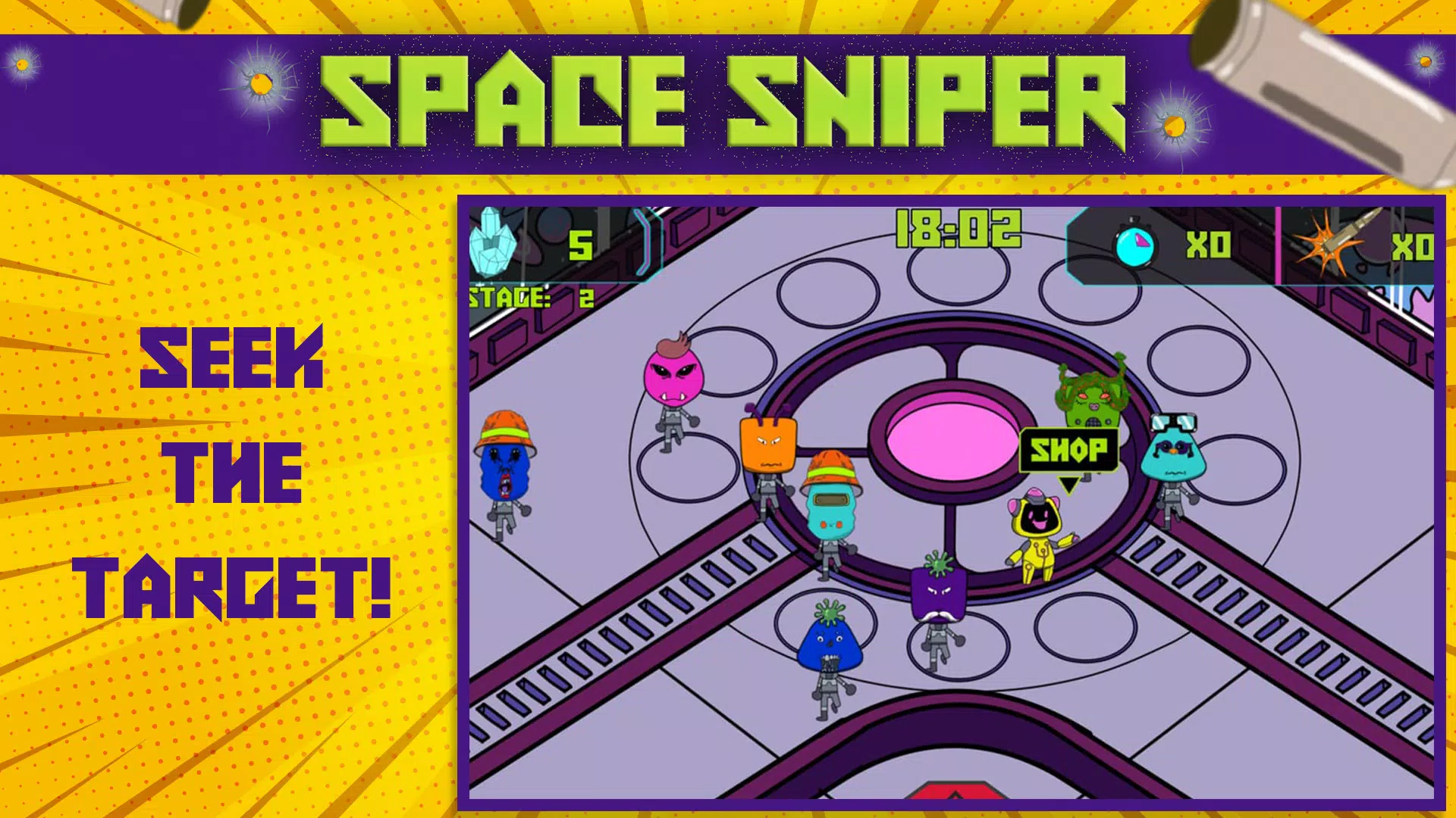 Space Sniper Capture d'écran 0