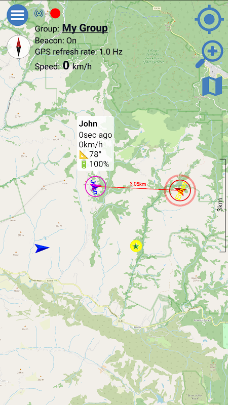 Enduro Tracker - GPS tracker Captura de tela 1