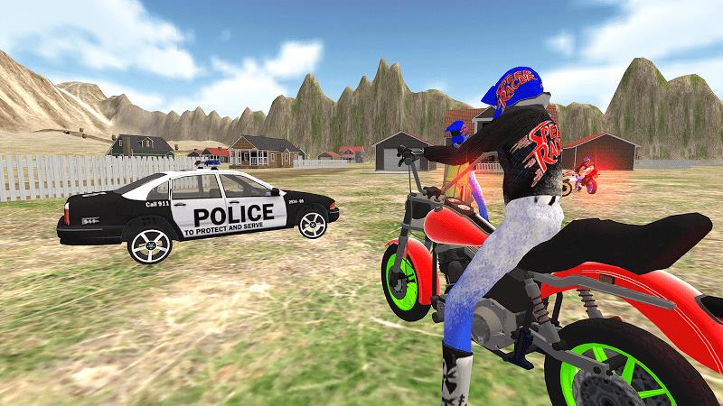 Real Moto Bike Racing Game Tangkapan skrin 1