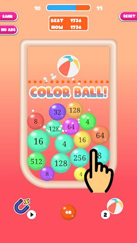 2048 Merge Balls Schermafbeelding 2