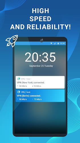 VPN - fast proxy + secure Zrzut ekranu 1