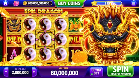 Uwin Jackpot - Vegas Casino Schermafbeelding 1