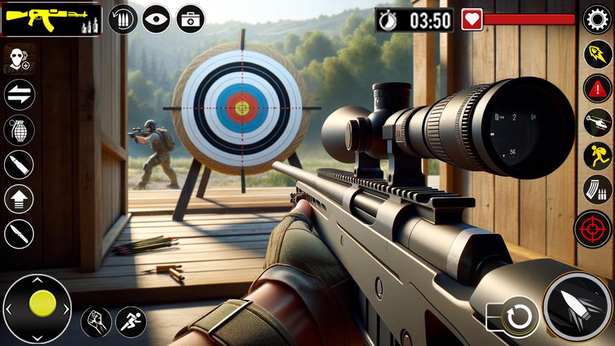 Real Target Gun Shooter Games Screenshot 2