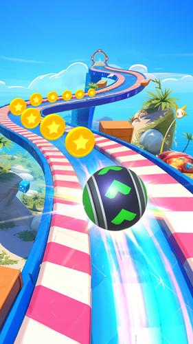 3D Super Rolling Ball Race ภาพหน้าจอ 3