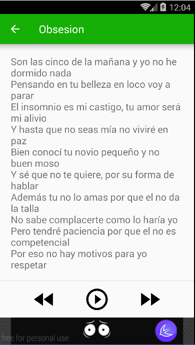 Aventura - Dile Al Amor Schermafbeelding 2