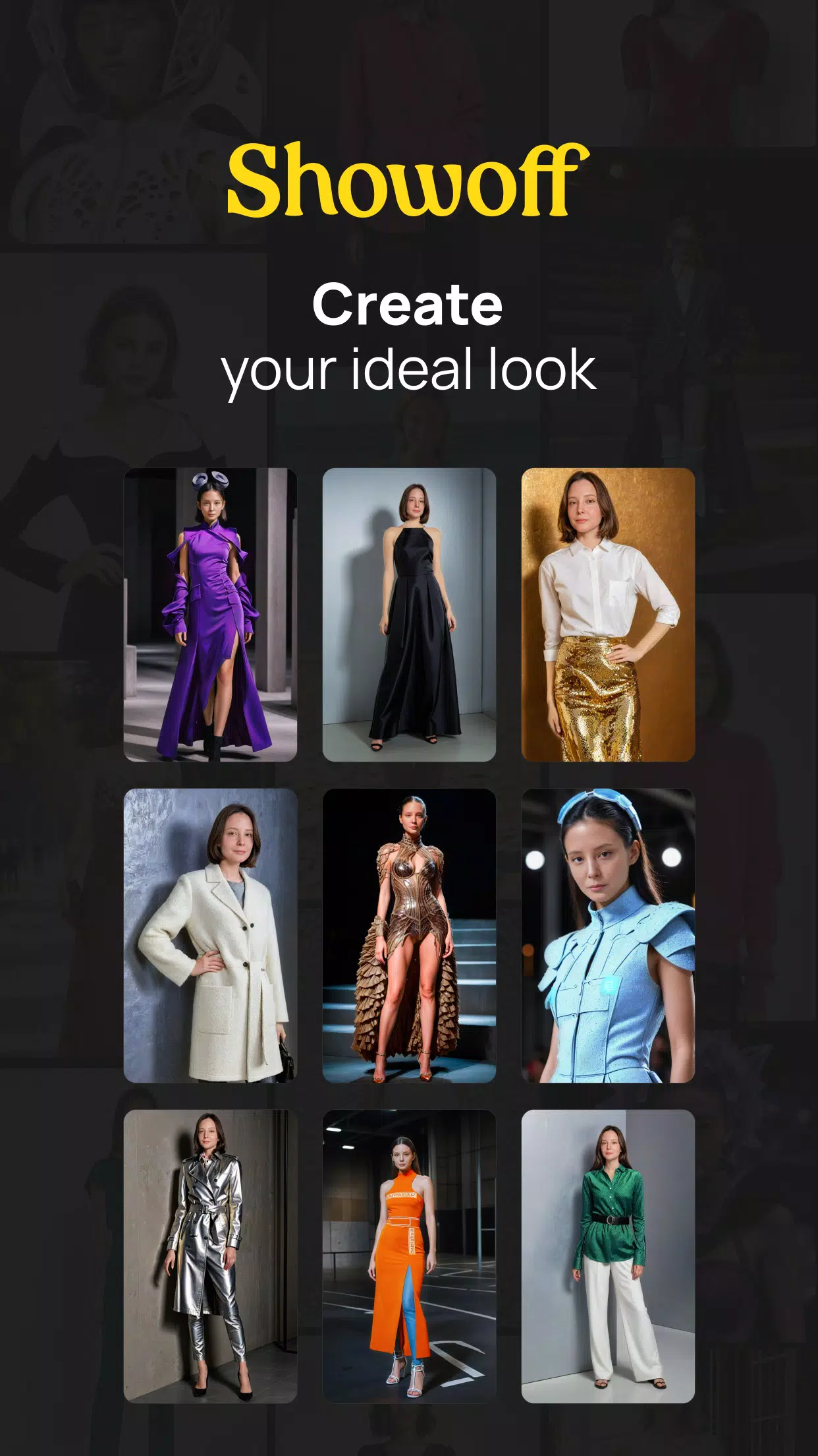 Showoff: create an ideal look Captura de tela 0