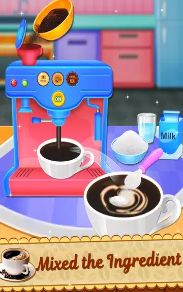 My Cafe - Coffee Maker Game Captura de pantalla 2