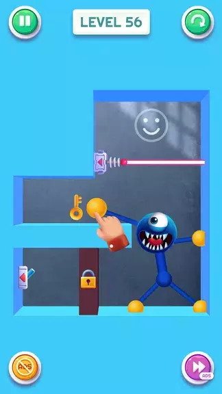 Blue Monster: Stretch Game স্ক্রিনশট 1