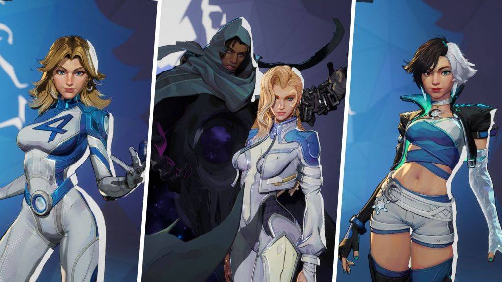 Marvel karibal na Invisible Woman, Cloak at Dagger, at Luna Snow Image Collage