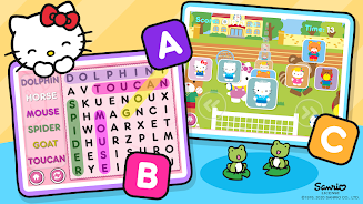 Hello Kitty. Educational Games Ảnh chụp màn hình 2