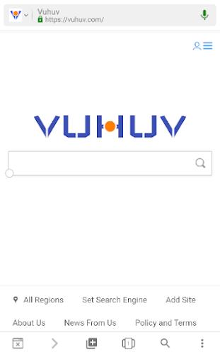 Vuhuv Search Engine ภาพหน้าจอ 2