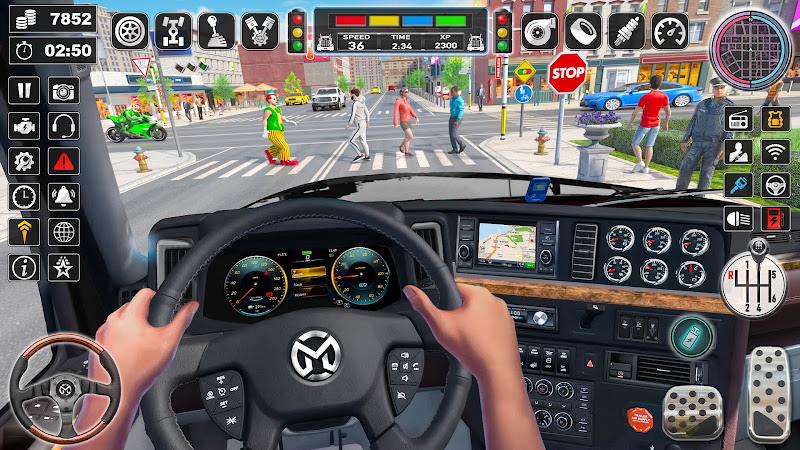 Truck Driving School Games Pro Schermafbeelding 3