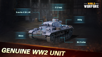 World Warfare:WW2 tactic game ภาพหน้าจอ 2