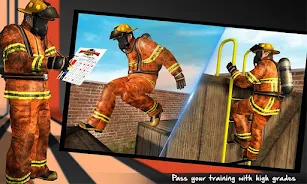 Fire Truck: Firefighter Game 스크린샷 1