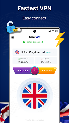 London VPN: United Kingdom VPN Скриншот 0