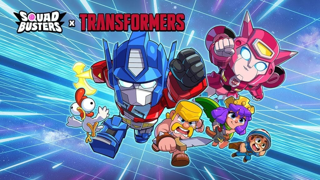 Squad Busters Współpracuje z Transformers w epickim crossoverze!