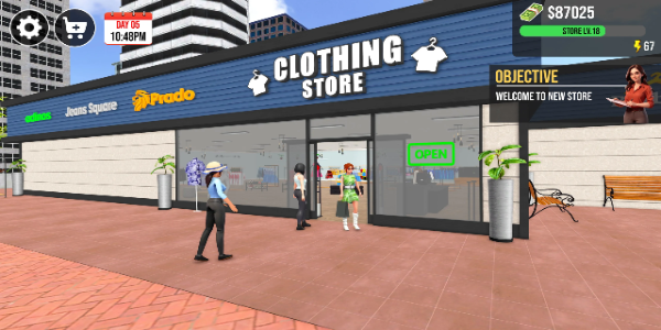 My Clothing Store Simulator 3d ဖန်သားပြင်ဓာတ်ပုံ 0