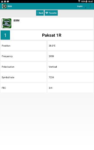 TV Sat Info Pakistan ဖန်သားပြင်ဓာတ်ပုံ 0