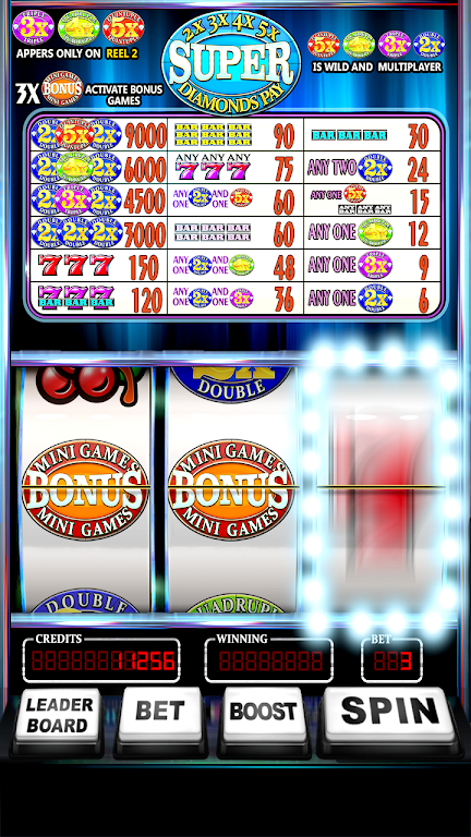 Schermata Free Super Diamonds Pay Slots 2