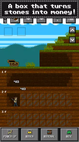 Super Miner : Grow Miner ဖန်သားပြင်ဓာတ်ပုံ 1