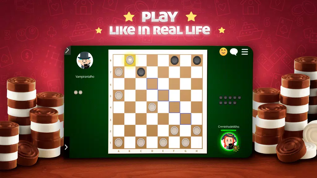 Checkers Online: board game スクリーンショット 1