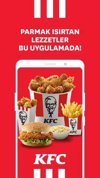 KFC Türkiye – Yemek Siparişi Schermafbeelding 0