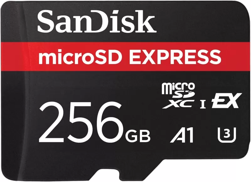 開關2兼容Sandisk 256GB microSD Express卡