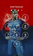 Kylian Mbappe Lock Screen ဖန်သားပြင်ဓာတ်ပုံ 3