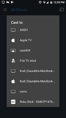 All Screen Cast to TV Roku Ảnh chụp màn hình 2