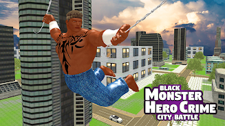 Black Monster Hero City Battle Schermafbeelding 3