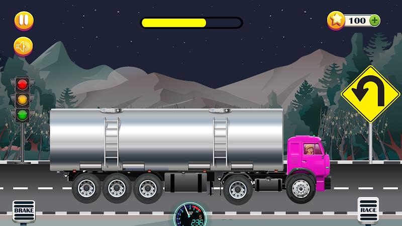 Cargo Truck Driving-Truck Game স্ক্রিনশট 1