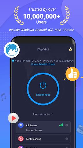 iTop VPN: Proxy & Game Booster ဖန်သားပြင်ဓာတ်ပုံ 2