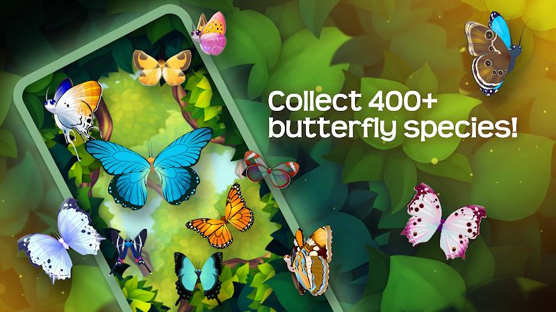 Flutter: Butterfly Sanctuary Captura de pantalla 1