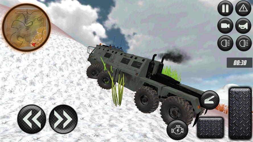 Offroad Simulator 8x8 Captura de pantalla 1