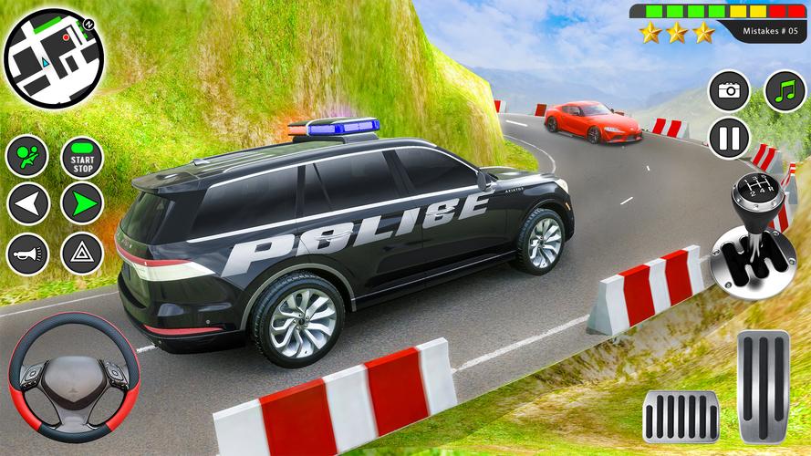 Super Police Car Parking 3D Captura de tela 2