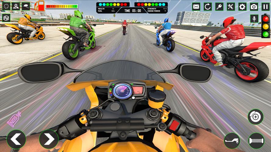 Bike Simulator Game: Bike Game Tangkapan skrin 1