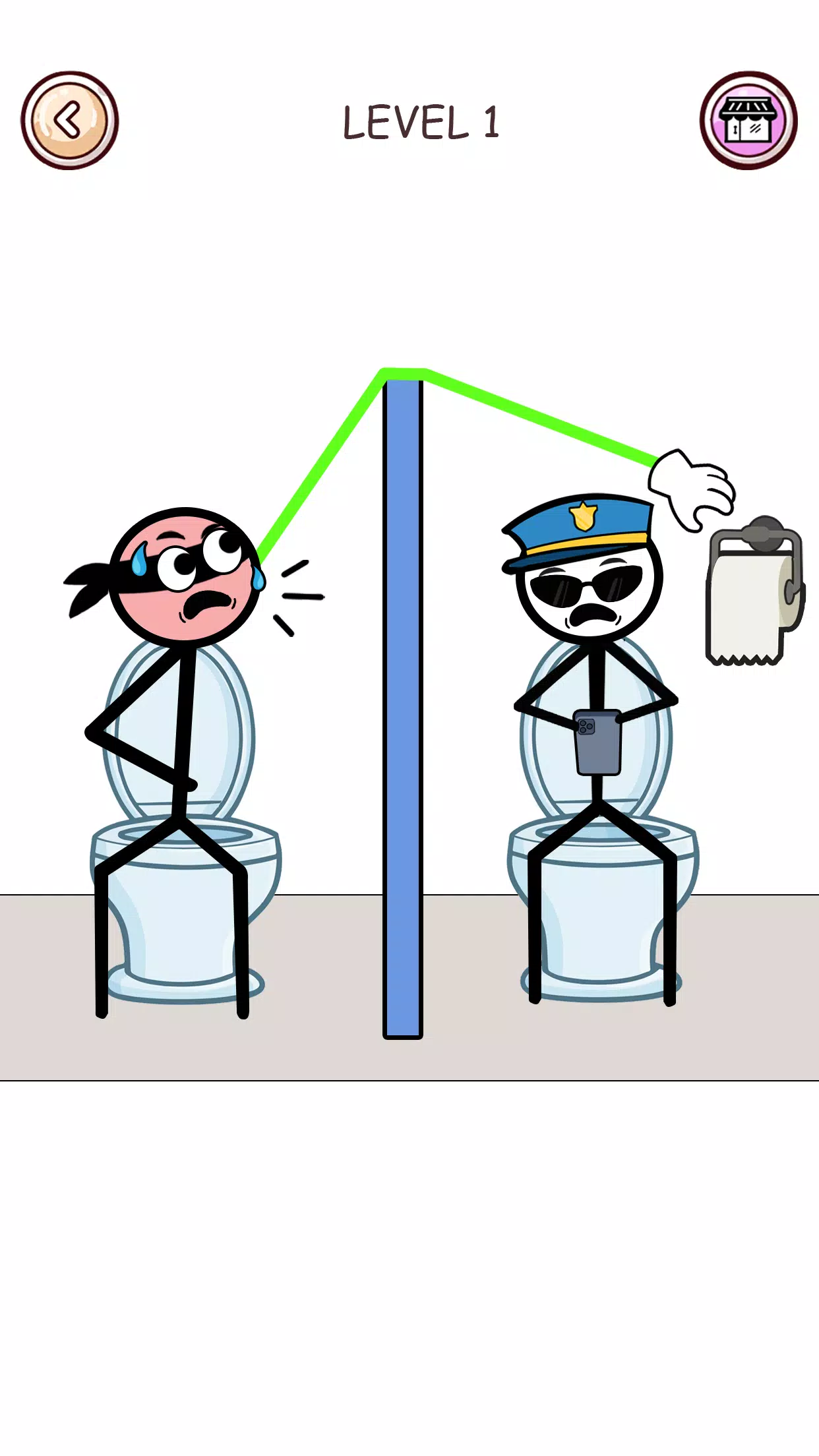 Stick Robber: Brain Puzzle Captura de pantalla 3