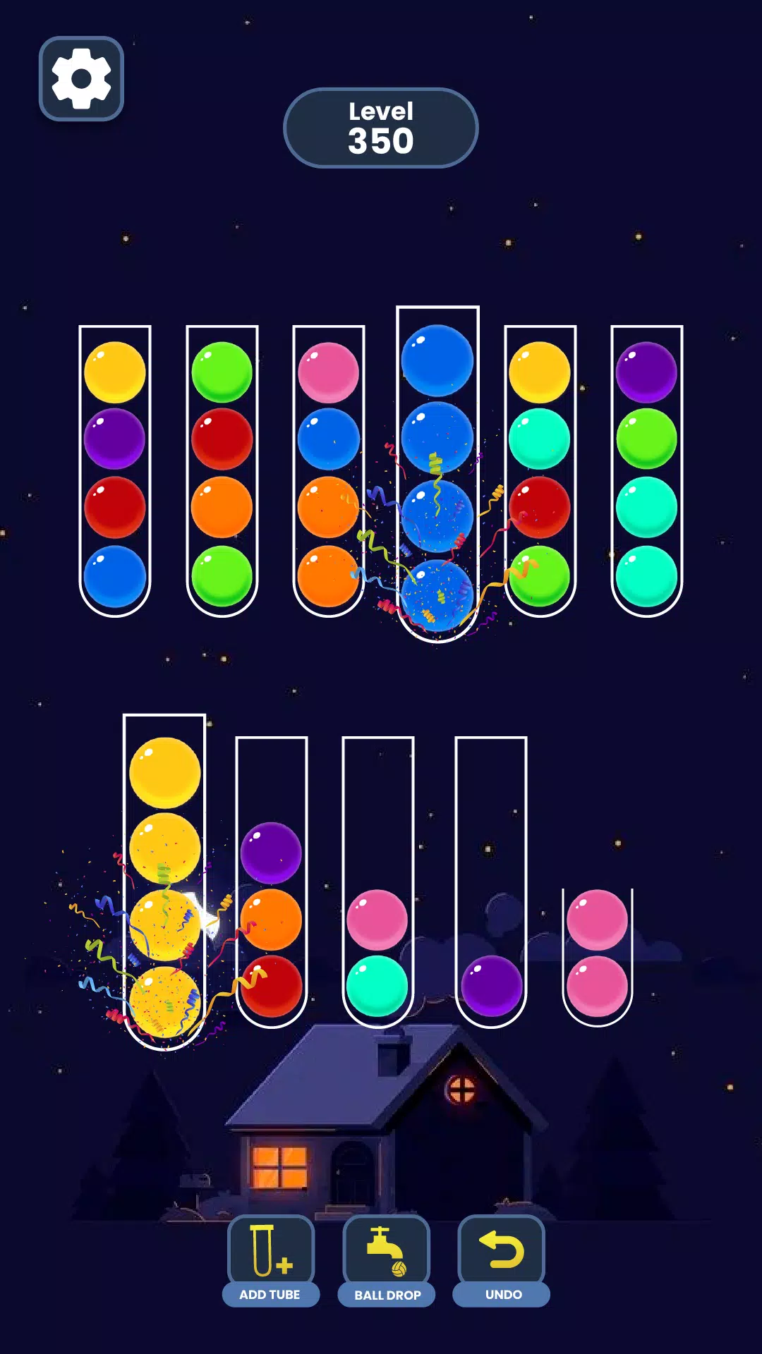 Ball Sort: Color Puzzle Game Schermafbeelding 1