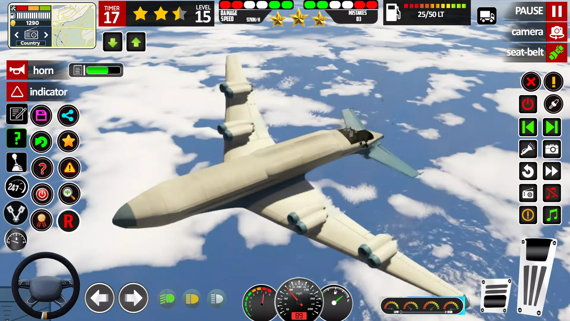 Plane Game Flight Simulator 3d Tangkapan skrin 2