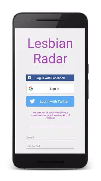 Lesbian Radar - Free dating for girls and women Ảnh chụp màn hình 0